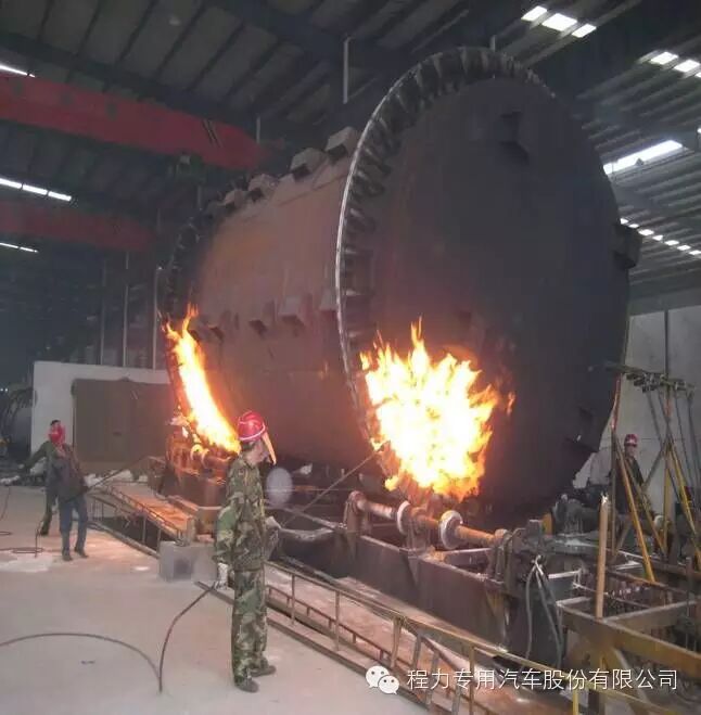 Rotational molding shaker